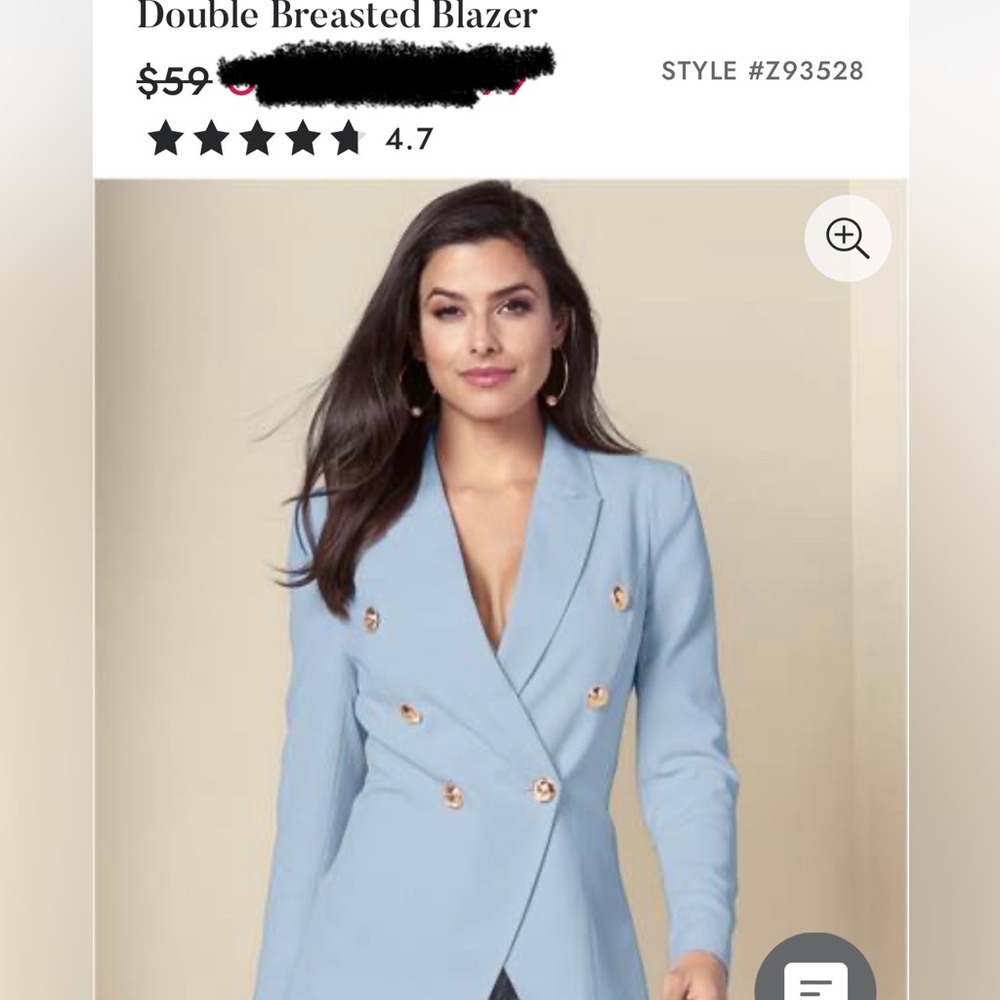 Venus Double Breasted Blazer